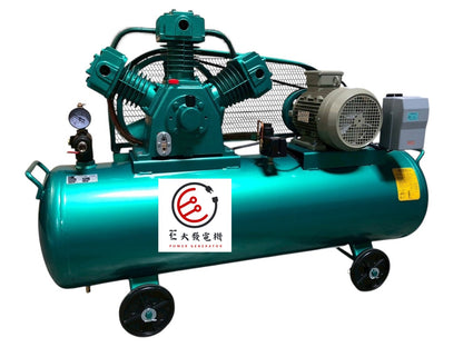 E大發電機 5HP 3相 220V 活塞式 空壓機