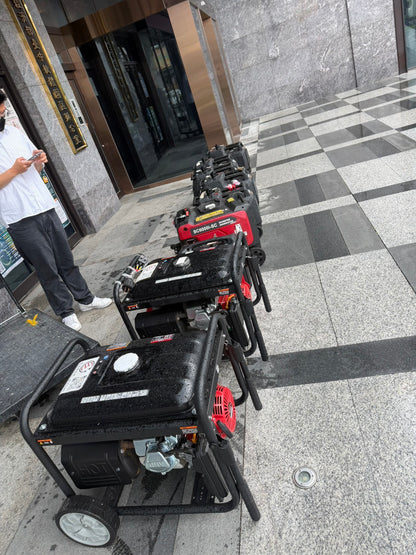 工地電力補給站｜發電機＋行動冷氣＋照明租借方案