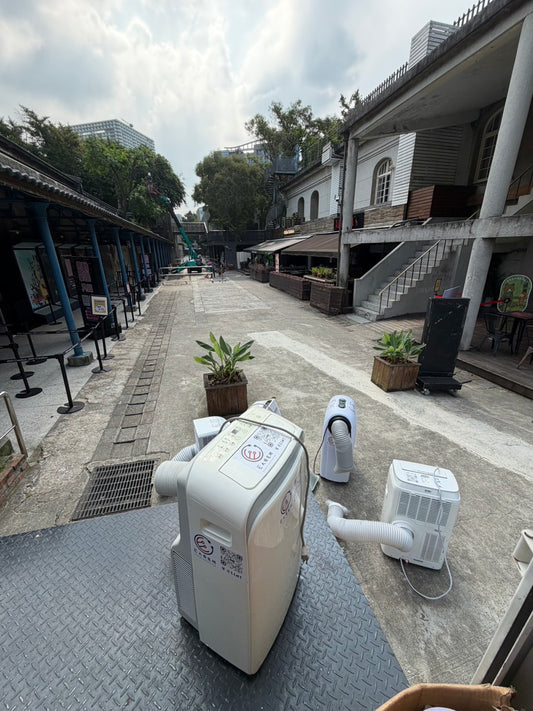 E大發電機 1.5噸行動冷氣出租｜高級大樓、上市公司、國軍單位、專案場域臨時降溫